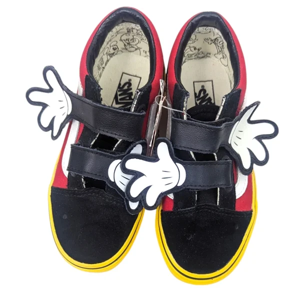 Vans x Disney RARE Mickey Mouse Hug Old School Sneakers NEW Little Kids 12 - Picture 3 of 14